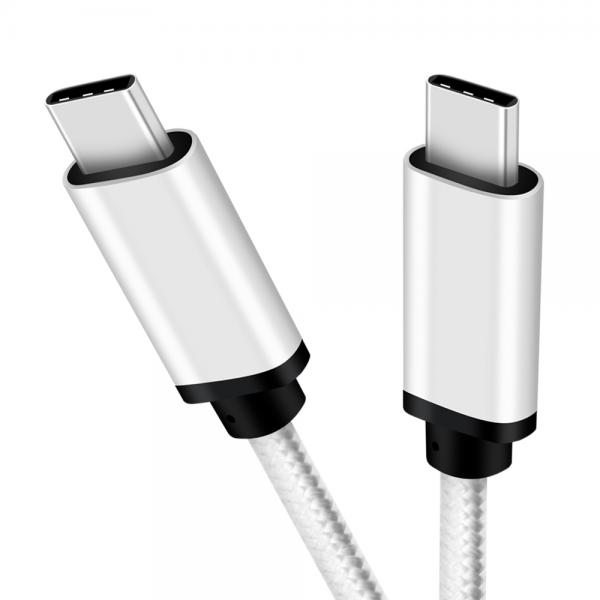 Picture of Type-C to Type-C 5Gbps 60W usb cable（sliver）